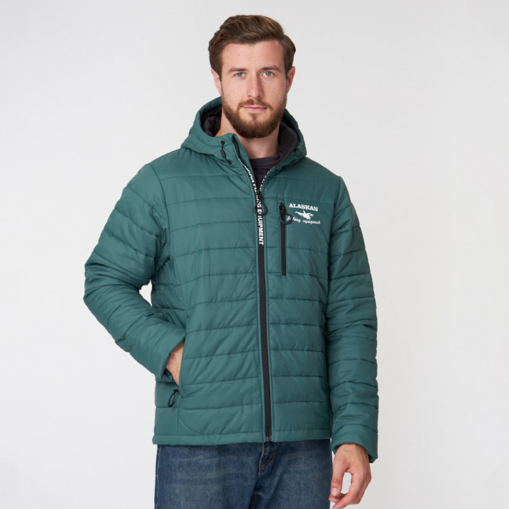 Куртка Alaskan Juneau Green L утепл.стеганая