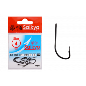 Крючки Saikyo KH-11004 Crystal BN № 4 (10шт) Крючки Saikyo KH-11004 Crystal BN № 4 (10шт)