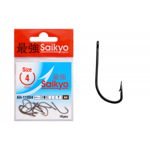 Крючки Saikyo KH-11004 Crystal BR № 4 (10шт) Крючки Saikyo KH-11004 Crystal BR № 4 (10шт)