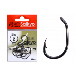 Крючки Saikyo KH-10098 Clever Carp BN №2 (10 шт.) Крючки Saikyo KH-10098 Clever Carp BN №2 (10 шт.)