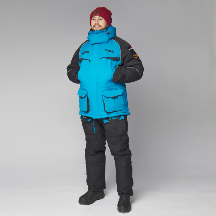 Костюм зимний Alaskan New Polar M  синий/черный  XXXL